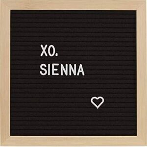 OX, Sienna Felt Message Board 11.2x10.4x1.5”